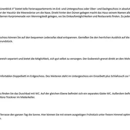 Duenenblick Ii - Hochkamp 14, App 8 アパート ヴェニングシュテット